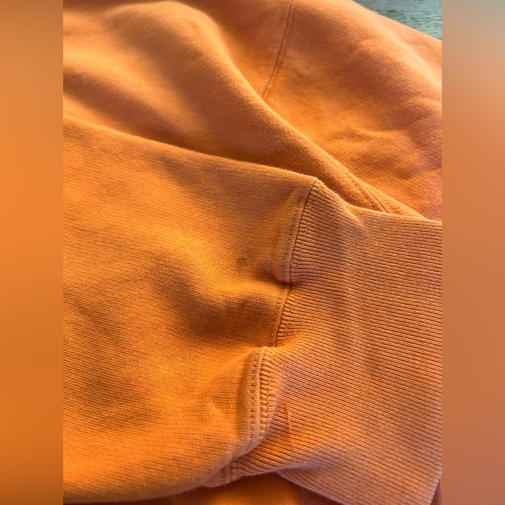 GAP Retro Vintage Orange Repurposed Halloweentown Sweatshirt Oversized - Picture 9 of 12